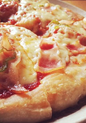 ☆焼きたて最高(*^_^*)手作りピザ☆-レシピのメイン写真