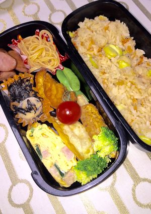 中学生お弁当☆20160820-レシピのメイン写真