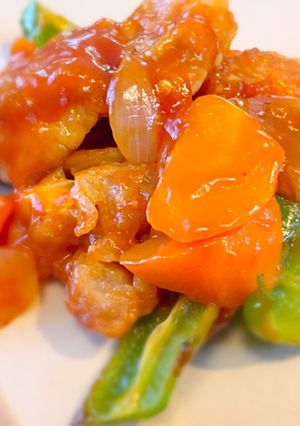 鶏肉で本格酢豚風♪-レシピのメイン写真