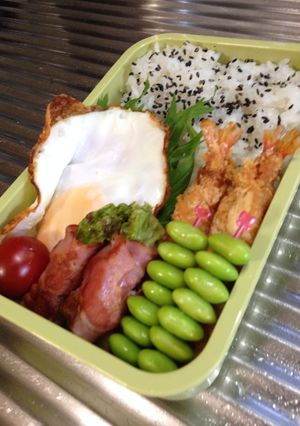 お弁当22★2016.5.20海老フライ-レシピのメイン写真