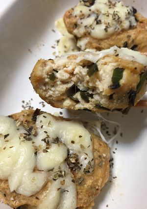 豆腐・鶏挽き肉・ニラのチーズハンバーグ-レシピのメイン写真
