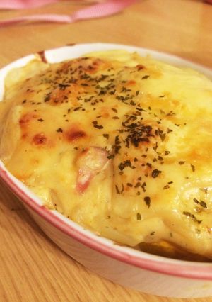 簡単だよ！かぼちゃグラタン(^.^)-レシピのメイン写真