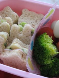 幼稚園弁当☆動物サンドイッチ☆-レシピのメイン写真