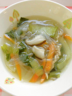中華スープ 給食-レシピのメイン写真