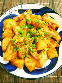 90円♡新じゃがと胸肉のバター照り焼き-レシピのメイン写真