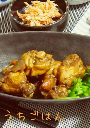 簡単！お肉がホロリ☆手羽元の甘辛煮-レシピのメイン写真
