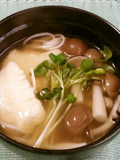 鶏ささ身のお吸い物-レシピのメイン写真