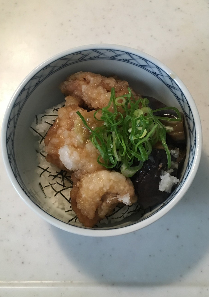 和風鶏唐揚げ丼-レシピのメイン写真