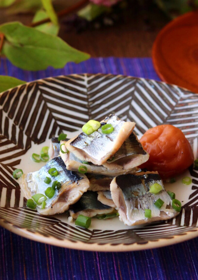 さんまの梅煮～液体塩こうじでまろやか～-レシピのメイン写真