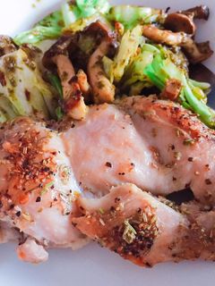 鶏肉のソテー〜ジェノベ野菜添え〜-レシピのメイン写真