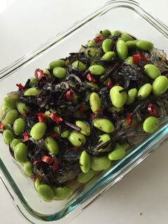 ヒジキと枝豆の中華和え-レシピのメイン写真