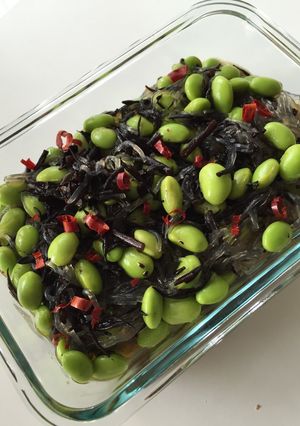 ヒジキと枝豆の中華和え-レシピのメイン写真