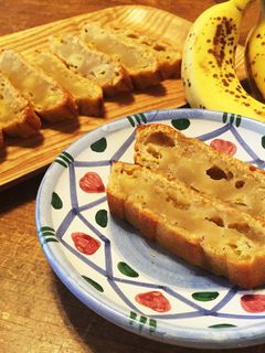 しっとりバナナケーキ-レシピのメイン写真