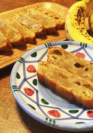 しっとりバナナケーキ-レシピのメイン写真