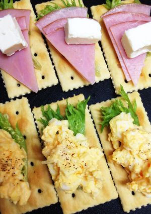 我が家のおつまみ♪簡単カナッペ その2-レシピのメイン写真