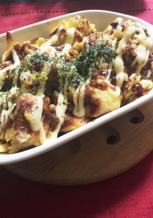 百均の冷凍食品でアレンジお好みグラタン!-レシピのメイン写真