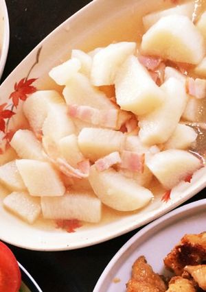 ママの味♡長芋とベーコンのコンソメ煮-レシピのメイン写真