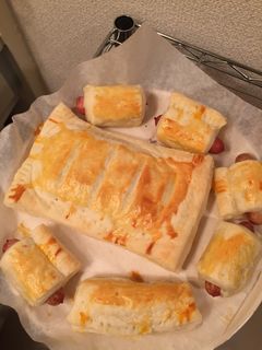 簡単 残った餃子で餃子パイ-レシピのメイン写真