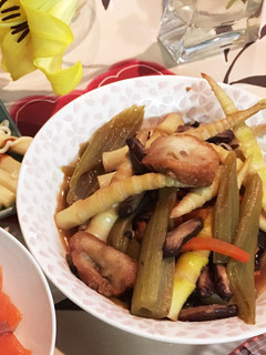 春の山菜で!笹竹と新ブキの炒め煮-レシピのメイン写真