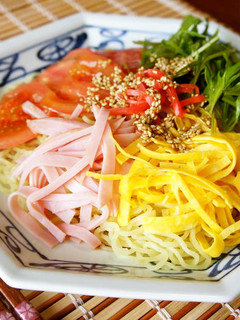 ラカントSで簡単「冷やし中華」-レシピのメイン写真