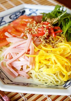ラカントSで簡単「冷やし中華」-レシピのメイン写真