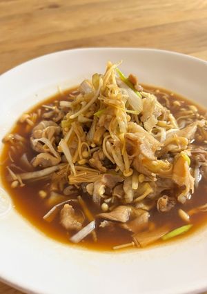 超簡単☆ふっくら豚こまのすき焼き風-レシピのメイン写真