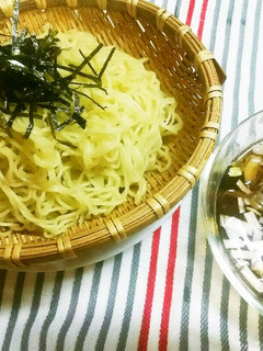超簡単!そうめんのつゆDEざるラーメン♪-レシピのメイン写真