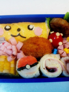 ポケモンロールサンド弁当-レシピのメイン写真