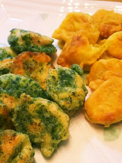 お手軽♪お麩の2色天ぷら-レシピのメイン写真