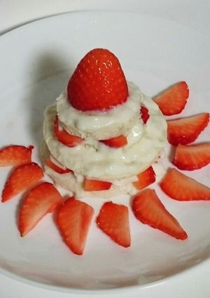 離乳食後期~食パンで作る簡単ケーキ♪-レシピのメイン写真
