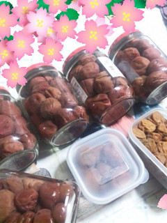 梅干し(きび糖入り)-レシピのメイン写真
