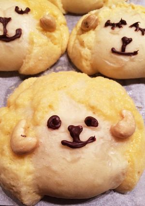 塩レモンde羊のメロンパン-レシピのメイン写真