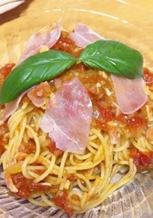 トマト&バジルの簡単☆冷製パスタ-レシピのメイン写真