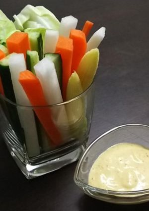 ☆スティック野菜のディップソース☆-レシピのメイン写真