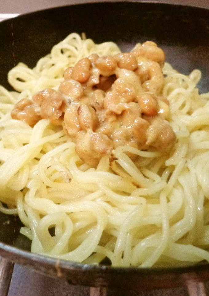 最速の納豆焼きそば-レシピのメイン写真