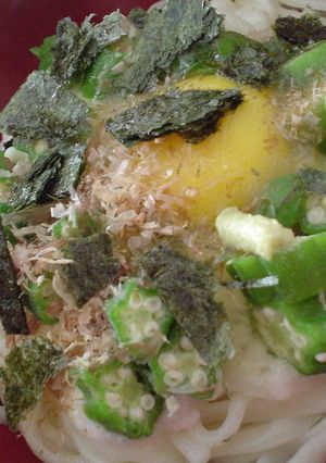 ネバふわ~な冷やしとろろうどん-レシピのメイン写真