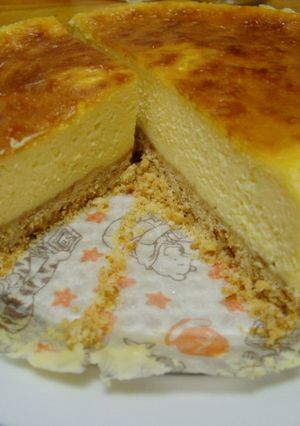 簡単ベイクドチーズケーキ-レシピのメイン写真