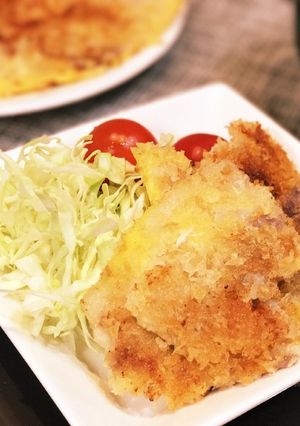 揚げない片面 とんかつ♪フライパン一つ☆-レシピのメイン写真
