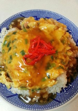 血管プラークダイエット食770（天津飯）-レシピのメイン写真