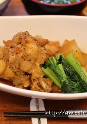 ラカントSで ほろほろ手羽元煮-レシピのメイン写真