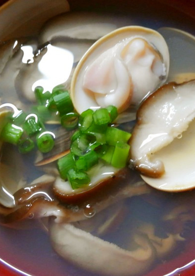 白だしだけで簡単♪はまぐりのお吸い物＊°-レシピのメイン写真