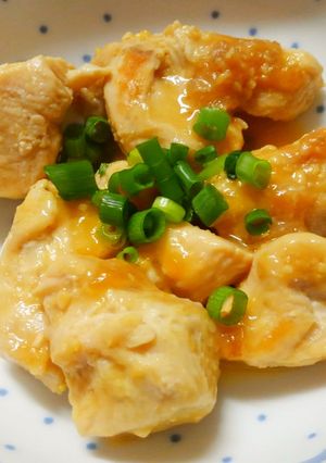 簡単！お弁当にも♪鶏むね肉の梅味噌焼き！-レシピのメイン写真