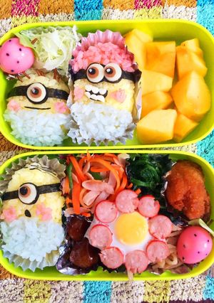 運動会にもミニオンズ☆(赤組)-レシピのメイン写真