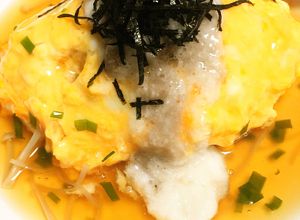 ポムの樹風♡とろろ和風スープオムライス♡-レシピのメイン写真