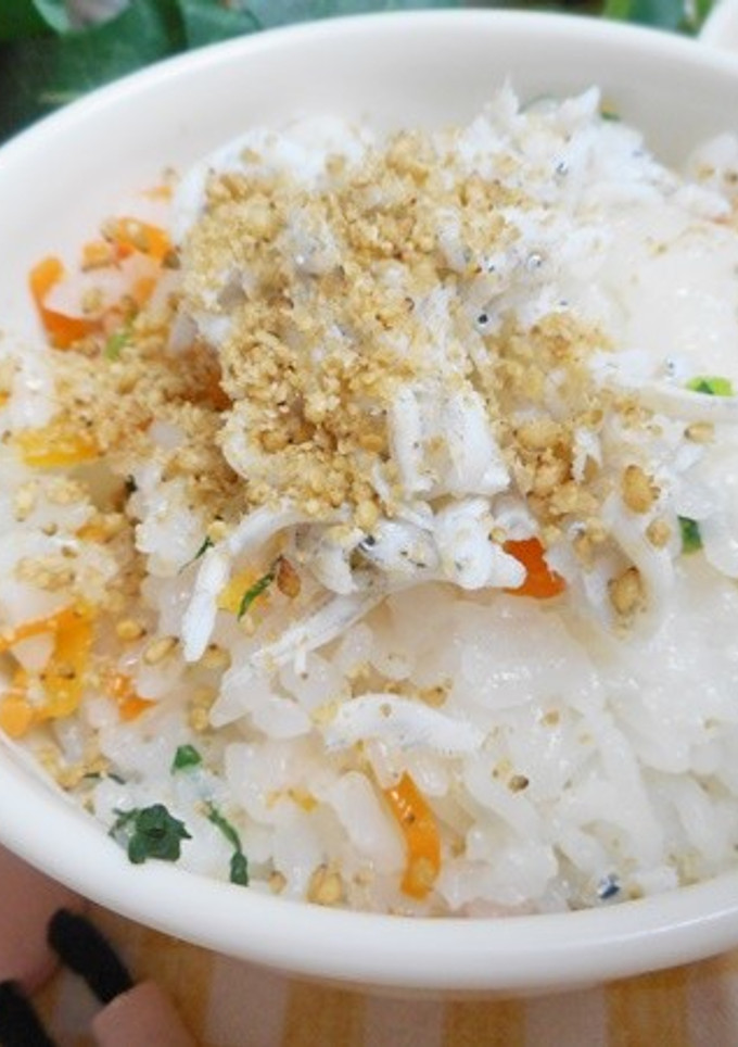 離乳食完了期　野菜としらす丼-レシピのメイン写真