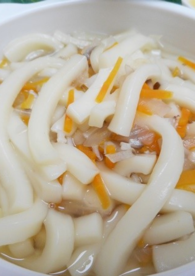 離乳食完了期　鶏ささみとにんじんのうどん-レシピのメイン写真