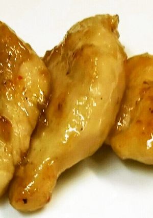 お弁当に！鶏むね肉のレモン甘辛焼き-レシピのメイン写真