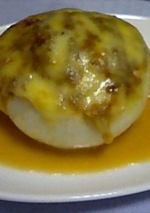 丸ごと玉ねぎの味噌チーズ焼き-レシピのメイン写真