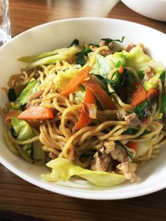 簡単!醤油焼きそば♡-レシピのメイン写真