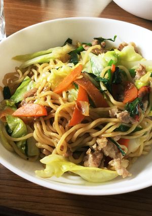 簡単!醤油焼きそば♡-レシピのメイン写真